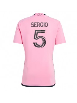 Inter Miami Sergio Busquets #5 Replika Hemmakläder 2024-25 Kortärmad